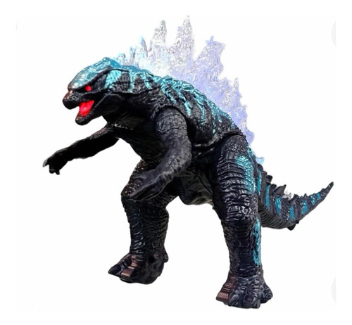 Godzilla Dinosaurio El Rey De Los Monstruos Luz Sonid Camina