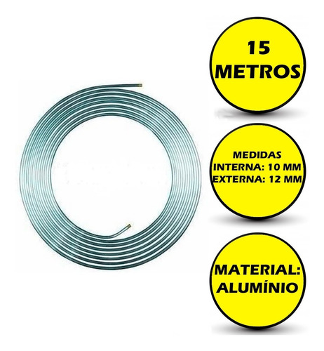 Imagem 2 de 7 de Serpentina 1/2 Polegada 15 M Refrigeração Ou Chopeiras