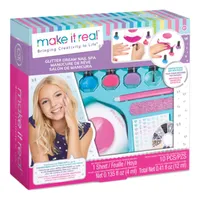 Comprar Juego Spa De Uñas Con Purpurina De Ensueño Make It Real