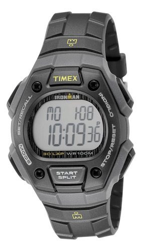 Timex Reloj Unisex De Cuarzo Con Pantalla Digital Lcd Y Cor.