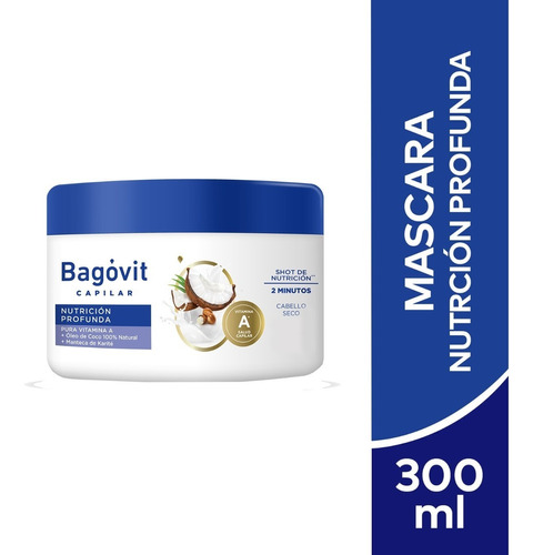 Bagovit Capilar Mascara Nutricion Profunda X 200 Ml