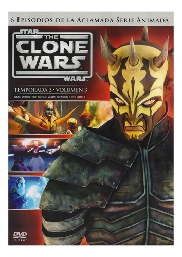 Star Wars The Clone Wars Temporada 3 Volumen 3 Dvd