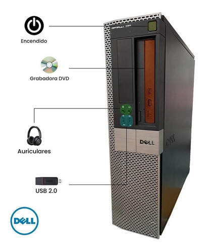 Imagen 2 de 11 de Torre Pc I5 - 16gb Ram - 500gb Hdd - Win10 Para Oficina -980