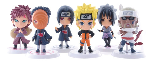 Naruto Set 6 Figuras 6-8 Cm (modelo 2)