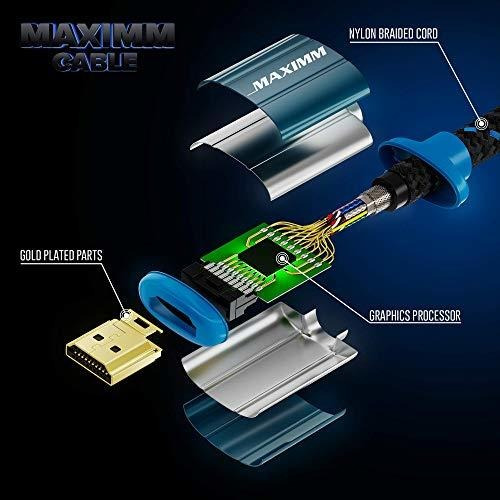 Cable Hdmi 2.0 4k Velocidad Incluye Clips Empate Angulo Vx