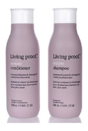 Living Proof  Restore Dúo Shampoo + Conditioner 236 Ml