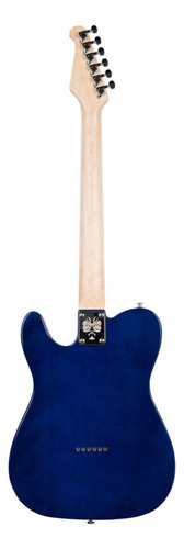 Guitarra Seizi Vintage Saitama Plus Tl Flamed Blue