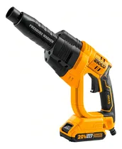 Comprar Lavadora inalámbrica alta presión con accesorios batería 20V color amarillo frecuencia 60 HZ Ingco CPWLI2008
