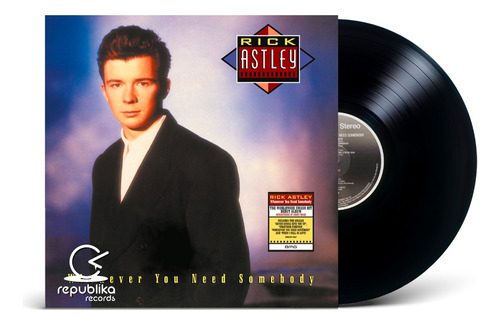 Rick Astley - Whenever You Need Somebody - Lp Sellado Nuevo