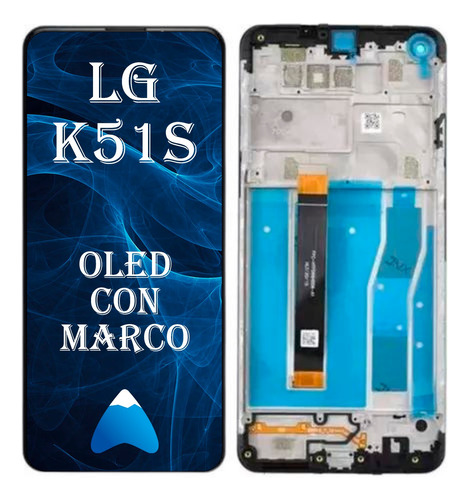  Modulo Para LG K51s Oled Con Marco