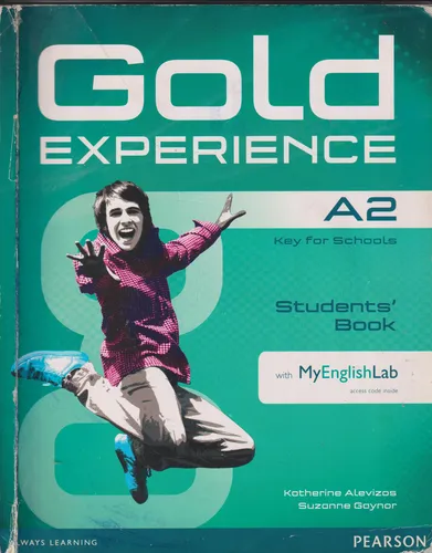 Gold Experience A2 Student's Book With My Englis Lab (2017) (Usado)