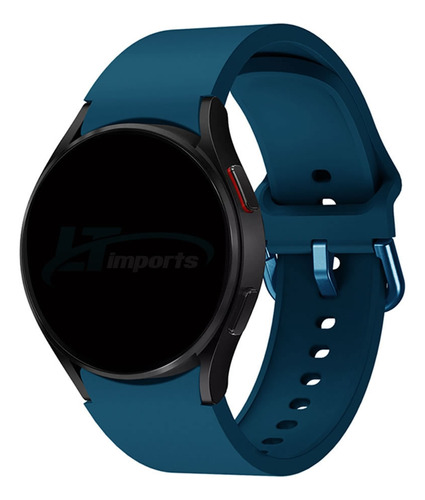 Pulseira Moderna Compativel Com Samsung Galaxy Watch 6 44mm Cor Azul-petróleo