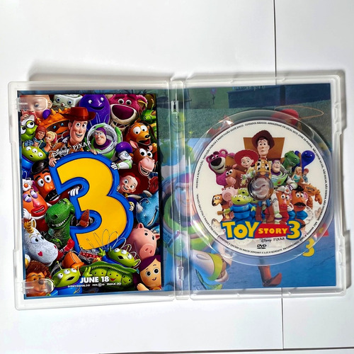 Dvd Toy Story 3 2010 Dublado E Legendado