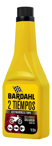 Aceite Para Motores 2 Tiempos Bardahl 250 Ml Jaso Fb