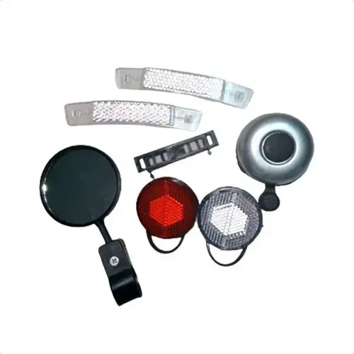 5PCS Bicycle Strip Reflectors Slim Plastic Reflector Tail Light Bike Accessories