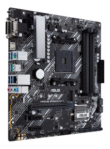 Imagen 2 de 4 de Motherboard Asus Prime B450m-a Ii Am4 Ddr4 Hdmi Ryzen Amd