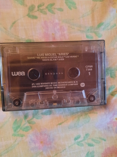 Luis Miguel Cassette Aries (Usado)