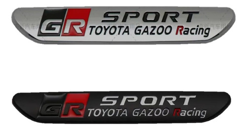 Emblema Gr Gazoo Racing Insignia Alto Relieve Metalico