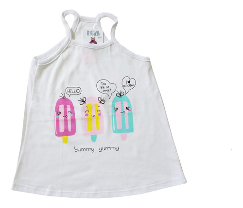 Remera Y Musculosa Niña Talle De 1 A 3 Años