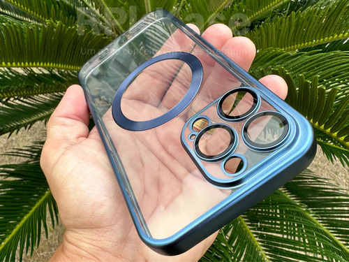 Case Para iPhone 15 Pro Max Com Proteção Nas Lentes Câmera..