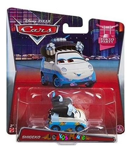 Disney Cars 2 Shigeko Tokyo Lacrado Orig. Mattel