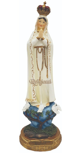 Virgen De Fatima 30cm Poliresina 530-33066 Religiozzi