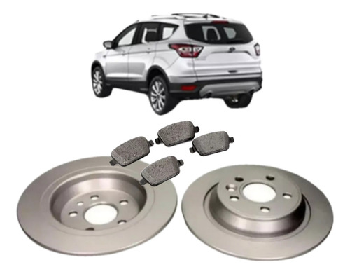 Kit Discos Y Pastillas De Freno Para Ford Kuga