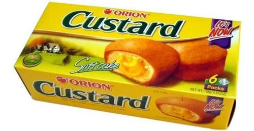 Bolinho Orion Custard Softcake Sabor Quindim 138g