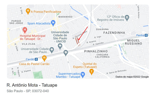 Terreno 240 M² | Próximo Ao Metrô Carrão | Excelente Localização