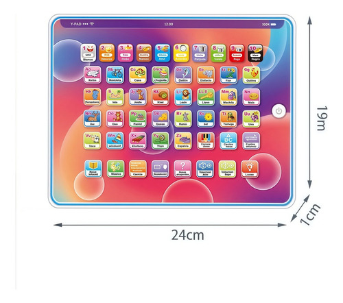 Tabletas De Juguete Para Niños Con Luces Led