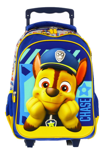 Mochila Disney Con Carro Paw Patrol Chase  131.25084