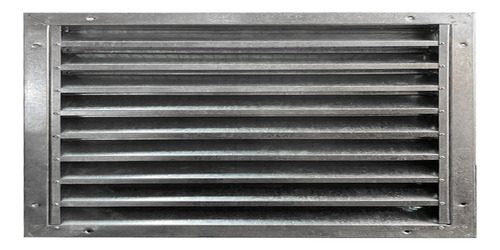 Rejilla Ventilacion 80x40 Con Malla Antipájaro Para Galpón