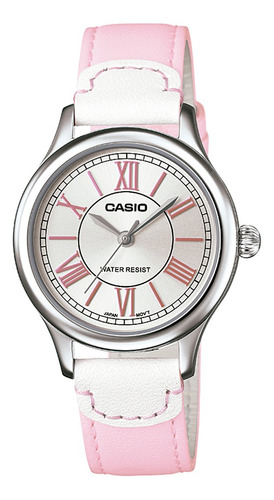 Reloj Fashion Casio Ltp-e113l-4a1dfpulso Cuero Para Mujer