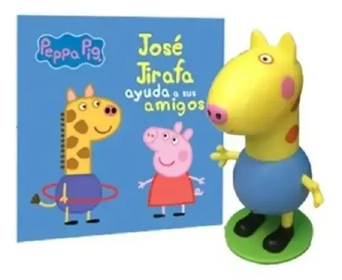 La Casa De Peppa Pig Colecciones Clarin Libro+muñeco
