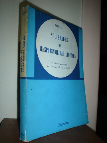 Sociedades De Responsabilidad Limitada Halperin Lbm (d)