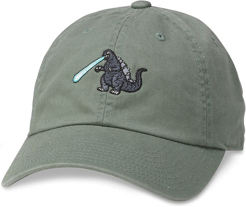 American Needle Godzilla - Gorra De Béisbol Ajustable Con Co