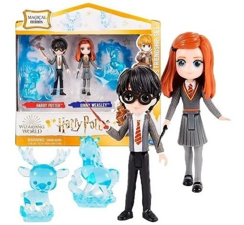 Set Harry Y Ginny Magical Minis 7 Cm  Harry Potter - Dgl