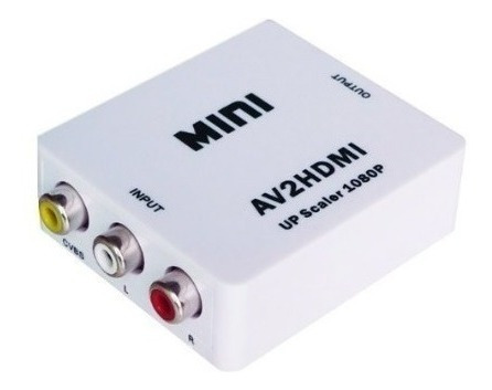 Imagen 6 de 6 de Conversor Adaptador Rca A Hdmi Directv Consolas Video Vhs