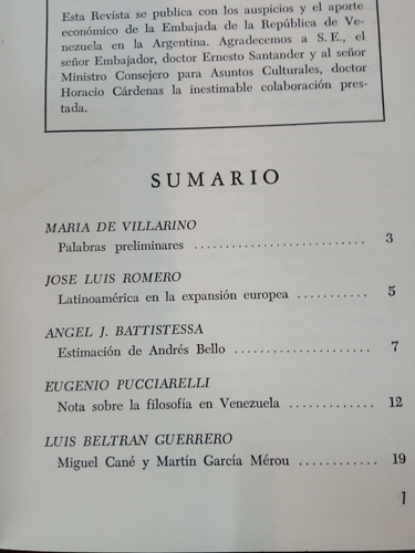Imagen 2 de 3 de Meridiano 66 Nº 1 (revista Venezuela Favaloro Battistessa)