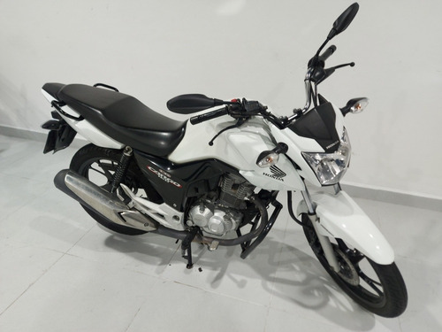 Honda Cg 160 Cargo Branca 2019
