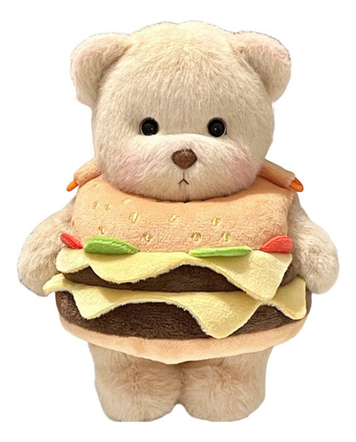 Lindo Lena Bear Hamburguesa Muñeca Bolsa Ropa Algodón