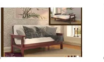Comprar Futon 3 Cuerpos Pino Lustrado. Con Colchon Resortes Cod. 401