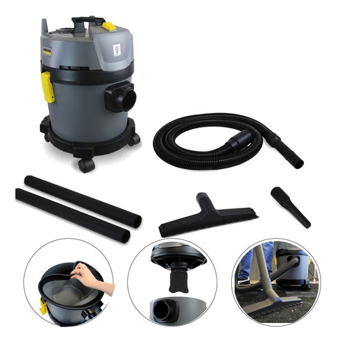 Aspirador De Pó E Água 1300 W -  Nt 585 Turbo Karcher