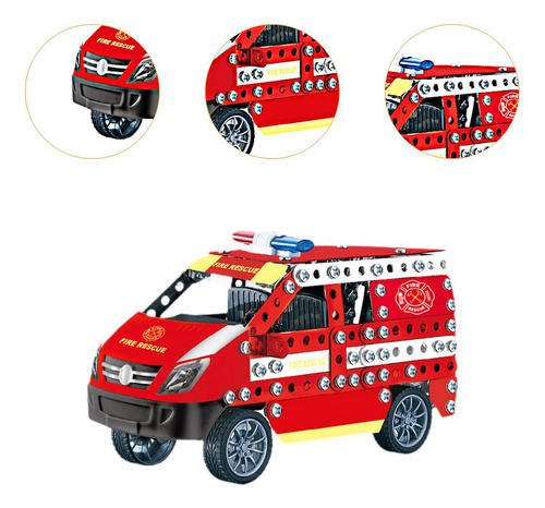 Kits De Modelos De Automóviles, Juegos Camión De Bomberos
