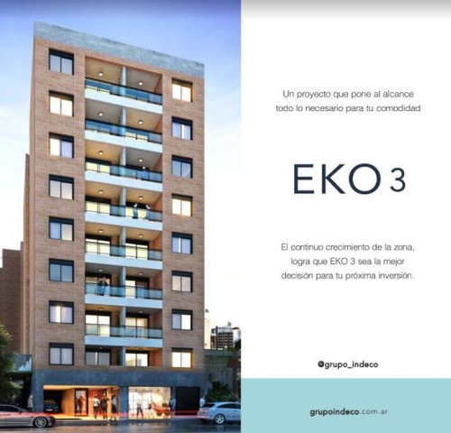 Imagen 2 de 7 de 1 Dormitorio Al Frente - Eko 3 Mitre 1110