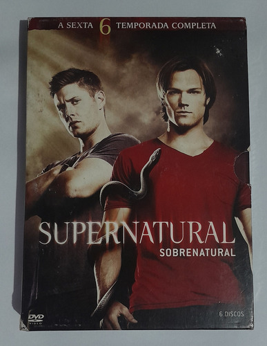 Box Dvd Supernatural 6a Temporada