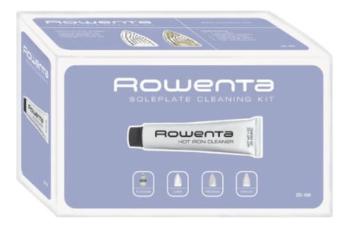 Rowenta Zd110 - Kit Limpiador De Suela De Acero Inoxidable .