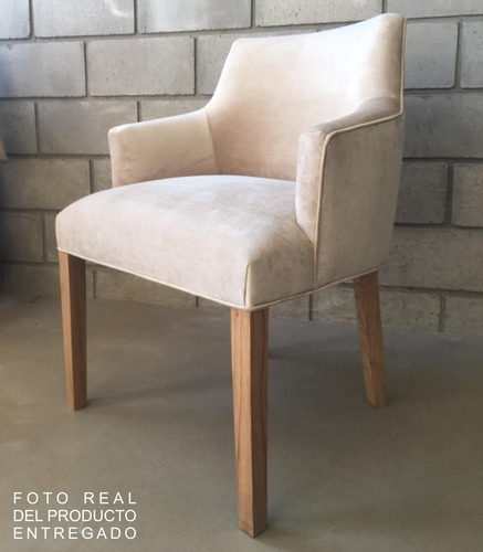 Imagen 4 de 10 de Silla Sillon Apoyabrazos Madera Paraiso Calidad Premium