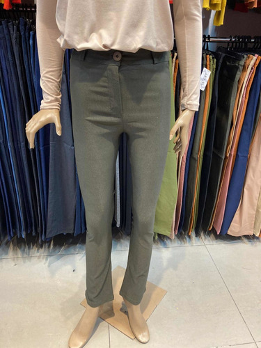 Imagen 2 de 3 de Pantalón Bengalina Elastizado Mujer