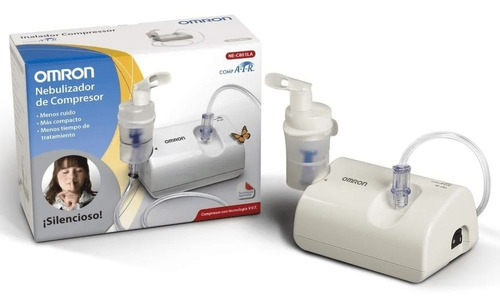 Nebulizador A Pistón Omron Nec801 Blanco 100v/240v